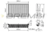 Luftfilter BREMSI FA0569