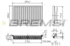 Luftfilter BREMSI FA0573
