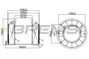 Luftfilter BREMSI FA0592