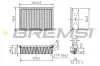 Luftfilter BREMSI FA0599