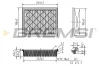 Luftfilter BREMSI FA0603