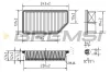 Luftfilter BREMSI FA0604