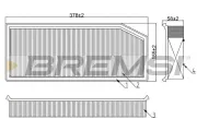 Luftfilter BREMSI FA0649