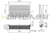 Luftfilter BREMSI FA0651