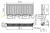 Luftfilter BREMSI FA1046