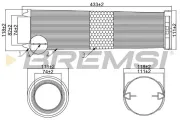Luftfilter BREMSI FA1055