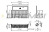 Luftfilter BREMSI FA1065
