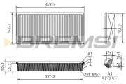 Luftfilter BREMSI FA1084