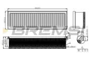 Luftfilter BREMSI FA1160