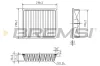 Luftfilter BREMSI FA1170