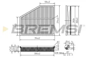 Luftfilter BREMSI FA1228