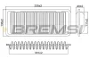 Luftfilter BREMSI FA1233