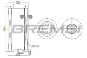 Luftfilter BREMSI FA1256