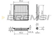 Luftfilter BREMSI FA1257