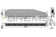 Luftfilter BREMSI FA1261