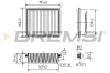 Luftfilter BREMSI FA1392