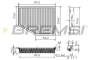 Luftfilter BREMSI FA1570