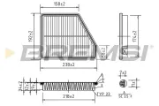 Luftfilter BREMSI FA1572