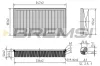 Luftfilter BREMSI FA1581