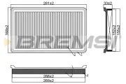 Luftfilter BREMSI FA1679