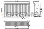 Luftfilter BREMSI FA2099