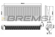 Luftfilter BREMSI FA2192