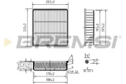 Luftfilter BREMSI FA2291
