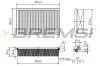 Luftfilter BREMSI FA2319