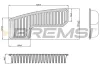 Luftfilter BREMSI FA2326