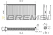 Luftfilter BREMSI FA2392