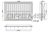 Luftfilter BREMSI FA2394