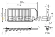Luftfilter BREMSI FA2397