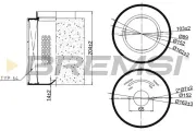 Luftfilter BREMSI FA2405