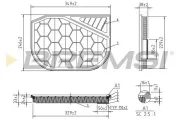 Luftfilter BREMSI FA2477