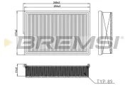 Luftfilter BREMSI FA2590