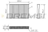 Filter, Innenraumluft BREMSI FC0168