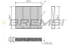 Filter, Innenraumluft BREMSI FC0183