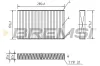 Filter, Innenraumluft BREMSI FC0185A