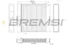 Filter, Innenraumluft BREMSI FC0401