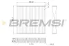 Filter, Innenraumluft BREMSI FC0427A