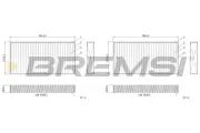 Filter, Innenraumluft BREMSI FC0859C