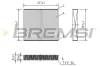 Filter, Innenraumluft BREMSI FC0874