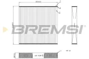 Filter, Innenraumluft BREMSI FC0909C