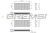 Filter, Innenraumluft BREMSI FC0938