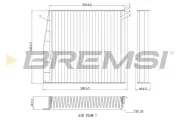 Filter, Innenraumluft BREMSI FC0976C