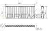 Filter, Innenraumluft BREMSI FC0984C