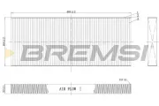Filter, Innenraumluft BREMSI FC0984