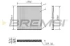 Filter, Innenraumluft BREMSI FC1328