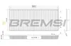 Filter, Innenraumluft BREMSI FC1335C