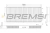 Filter, Innenraumluft BREMSI FC1335